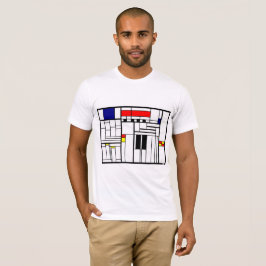 Camiseta ajustada calles del pueblo