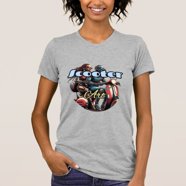 Camiseta ajustada para mujer Bella+Canvas (Anverso)