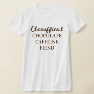 Camiseta ajustada para mujer Chocaffiend Bella+Can
