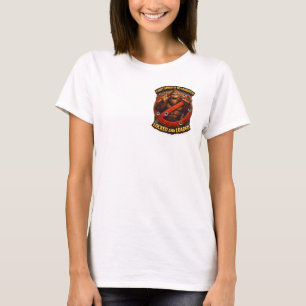 Camiseta ajustada para mujer con estampado de Sasq