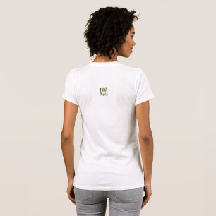 Camiseta ajustada para mujer I Heart Plants
