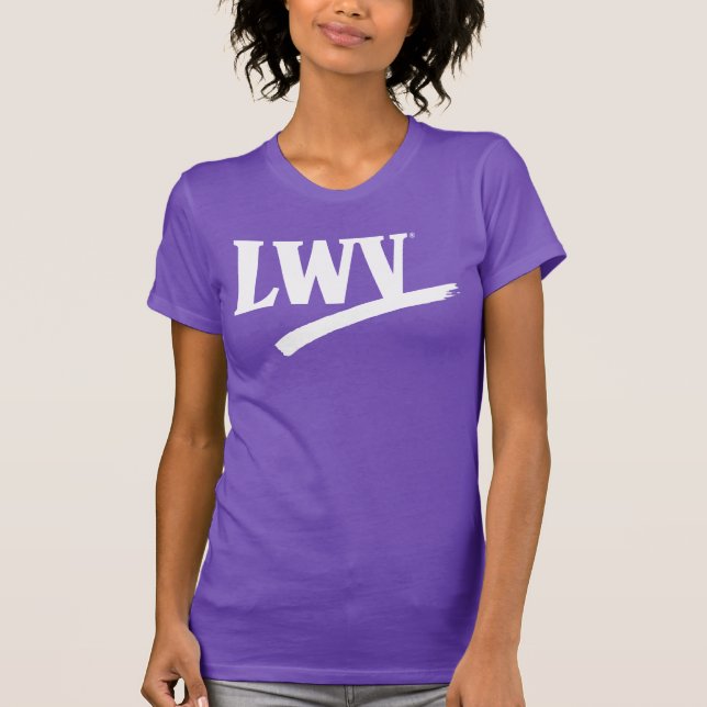Camiseta ajustada para mujer LWV (Anverso)