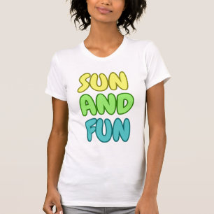 Camiseta ajustada Sun And Fun