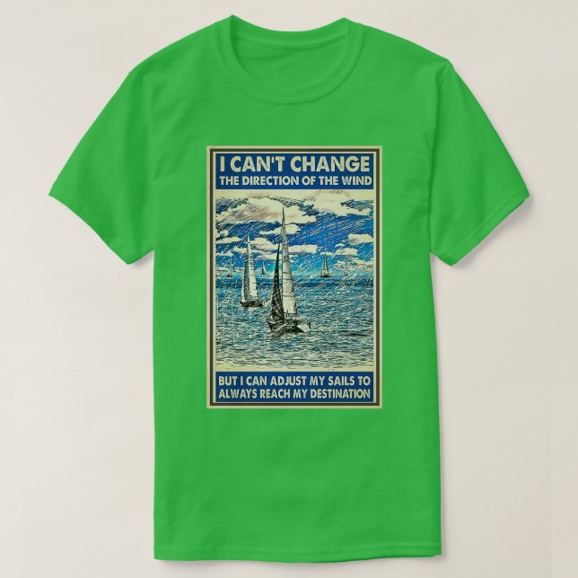 Camiseta Ajustar mi marinero de velas (Diseño del anverso)