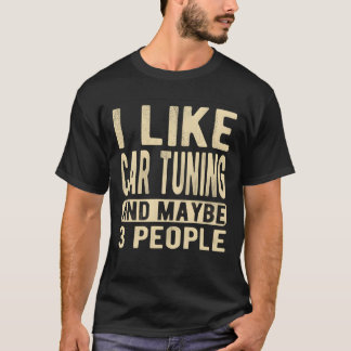 Camiseta Ajuste de coche Diciendo amigo