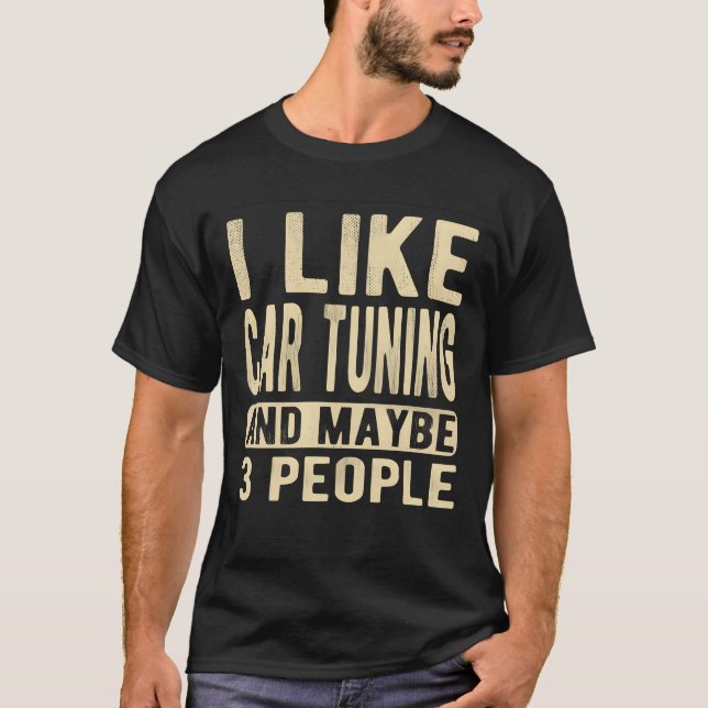 Camiseta Ajuste de coche Diciendo amigo (Anverso)