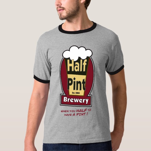 Camiseta Ajuste de HalfPint (Anverso)