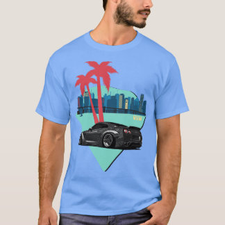 Camiseta Ajustes JDM de Miami para la línea de Skyline GTR 