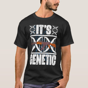 Camiseta Ak47 Arma Genética DNA Rifle de Asalto Ak47 Arma