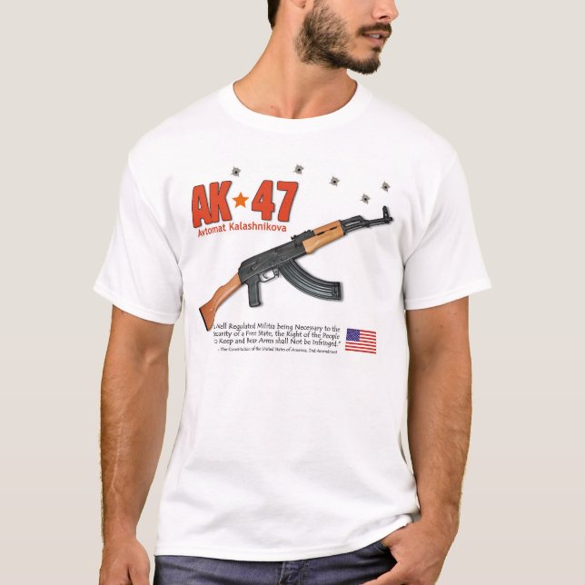 Camiseta AK-47 Avtomat Kalashnikova (Anverso)