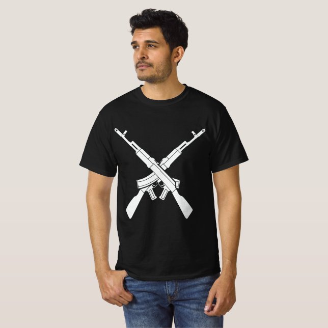 Camiseta AK-47 vintage (Anverso completo)