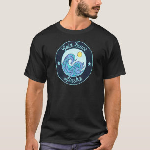 Camiseta Ak Alaska Souvenir Afiche Surfista Náutico Grap