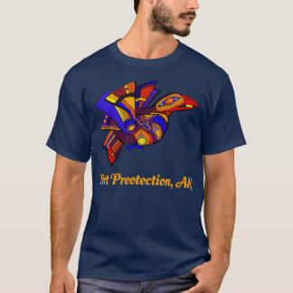 Camiseta Ak de protección portuaria nativo estadounidense 