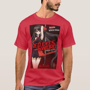 Camiseta Akame ga Matar la espada de los ojos rojos 4