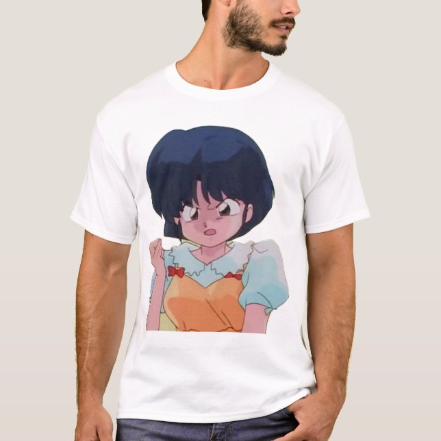 Camiseta Akane Tendo Ranma 12 (Anverso)