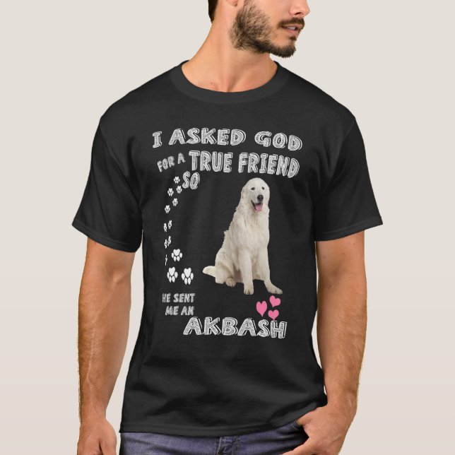 Camiseta Akbash Dog Mom Dad, Coban Kopegi Puppy , Cute Akba (Anverso)