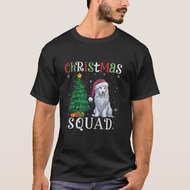 Camiseta Akbash Dog Squad Chicas niños árbol de Navidad Li (Anverso)