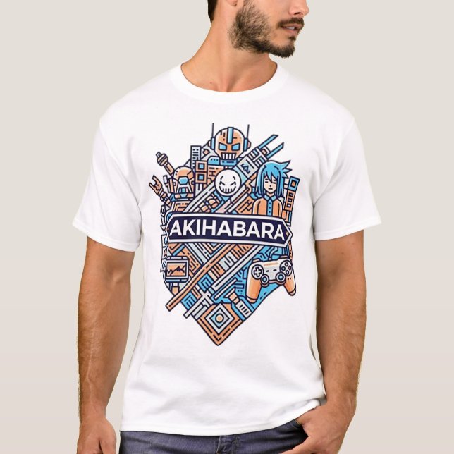 Camiseta Akihabara (Anverso)