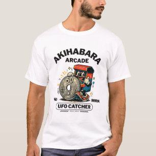 Camiseta Akihabara sala de juegos UFO catcher