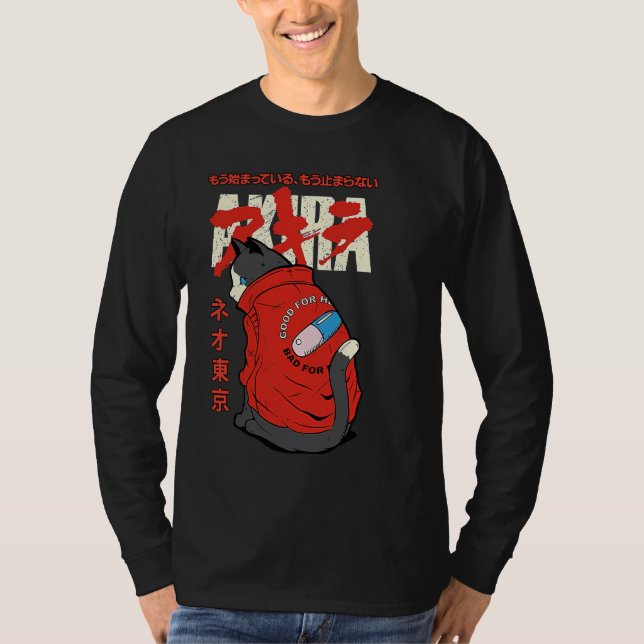 Camiseta Akira Shirt Unisex Anime Manga Mercader para mujer (Anverso)