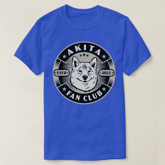 Camiseta Akita 6 (Diseño del anverso)