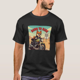 Camiseta Akita Biker Nacido Para Viajar