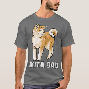 Camiseta Akita Dad