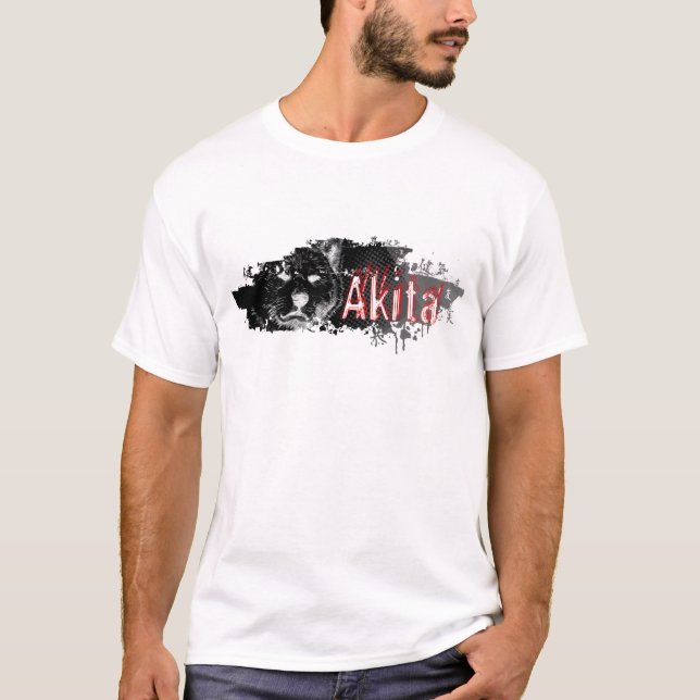 Camiseta Akita Inu (Anverso)