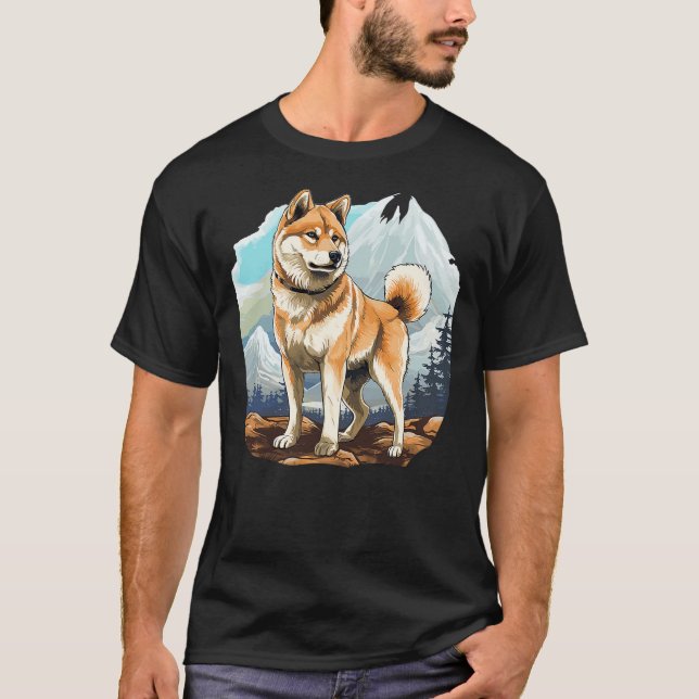 Camiseta Akita Inu Dog Akita Inu (Anverso)