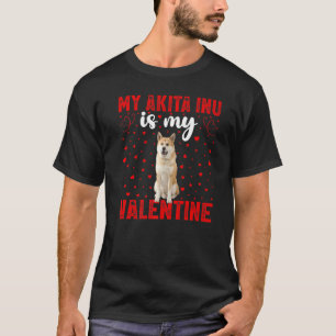 Camiseta Akita Inu es mi amor de San Valentín Akita Inu Va