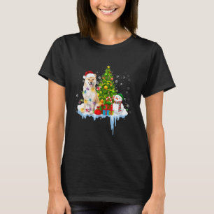 Camiseta Akita Inu Perro Árbol de Navidad regalo de Navidad