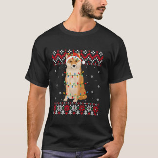 Camiseta Akita Inu Perro Santa Hat Hombres Mujeres Niños Fe
