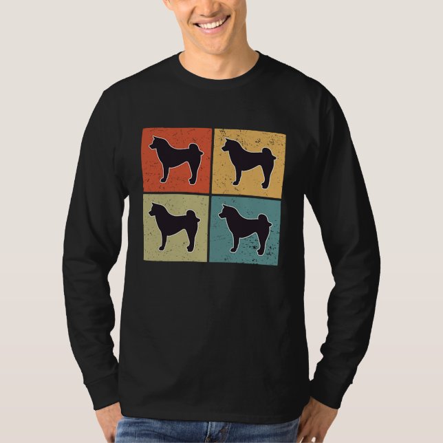 Camiseta Akita Inu Vintage  4 (Anverso)