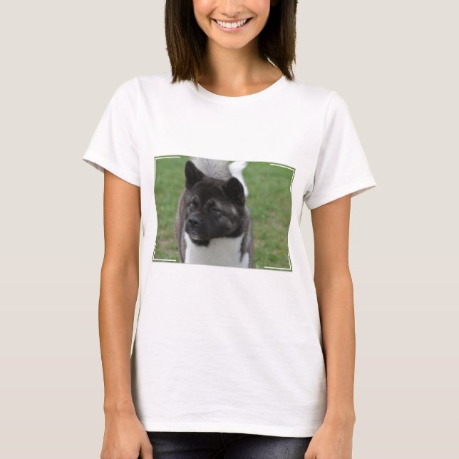 Camiseta Akita lindo (Anverso)