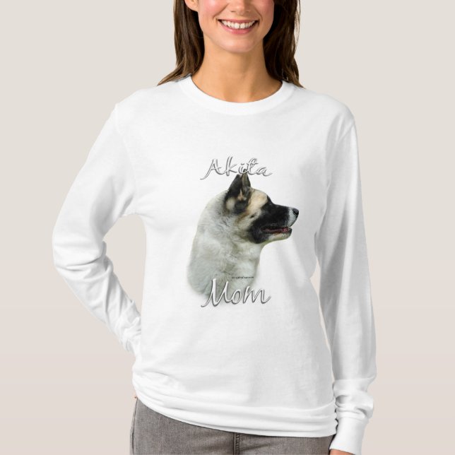 Camiseta Akita Mom 2 (Anverso)