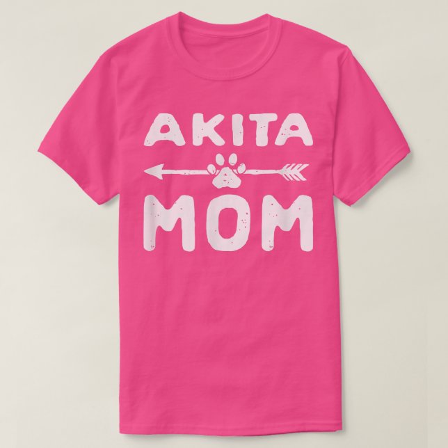 Camiseta Akita Mom Akita Inu Perro Enamorado Gran Perro Jap (Diseño del anverso)