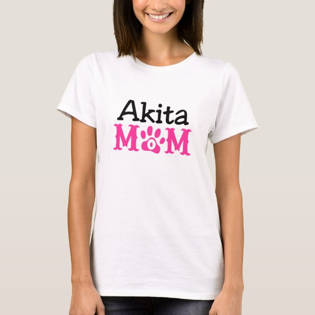 Camiseta Akita Mom Apparel (Anverso)