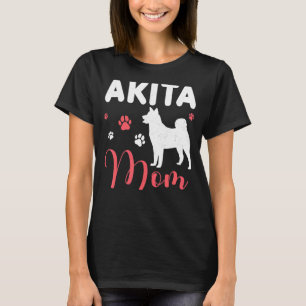 Camiseta Akita Mom Dog Mom American Akita Inu