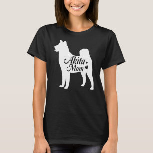 Camiseta Akita Mom Dog Mom American Akita Inu 1