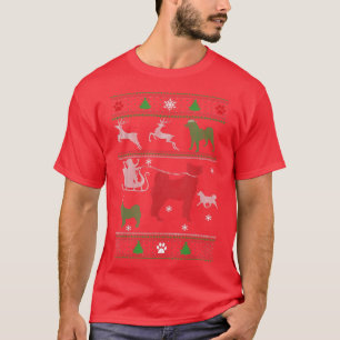 Camiseta Akita Navidades graciosos nievan a Akita Inu Perro
