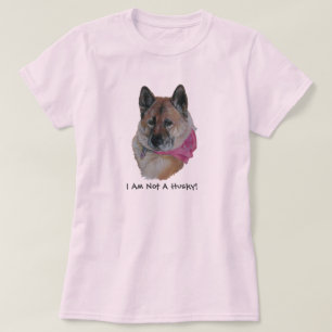 Camiseta Akita rojo en lema fornido hearted de la luz