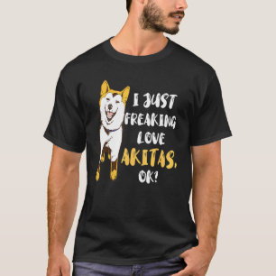 Camiseta Akita, Solo Me Encantan Los Perros De Akita Shiba 