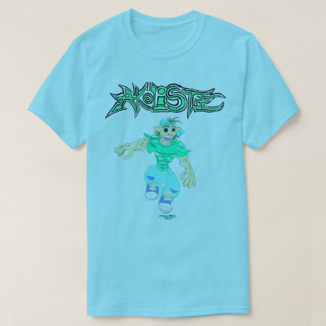 camiseta Akoliste (Diseño del anverso)
