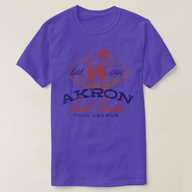 Camiseta Akron East Ends (Diseño del anverso)