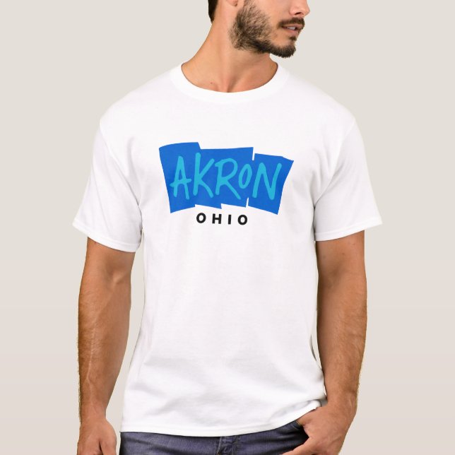 Camiseta Akron, Ohio (Anverso)