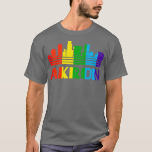 Camiseta Akron Orgullo Akron LGTB Regalo de simpatizante LG