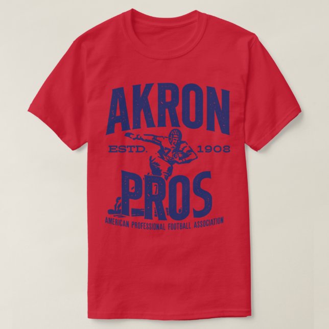 Camiseta Akron Pros (Diseño del anverso)