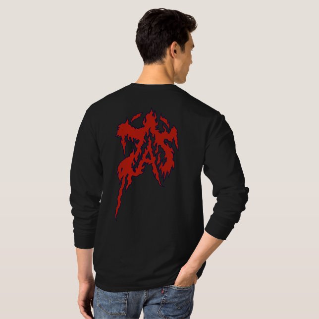 Camiseta Akumakaze Manga Larga (Reverso completo)