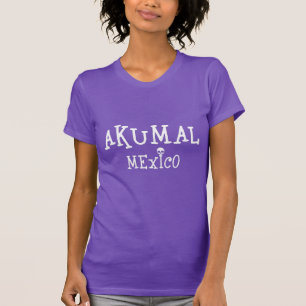 Camiseta Akumal Mexico Design - Women's Bella+Canvas Slim F