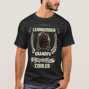 Camiseta Al abuelo Leonberger le gusta solamente Guay